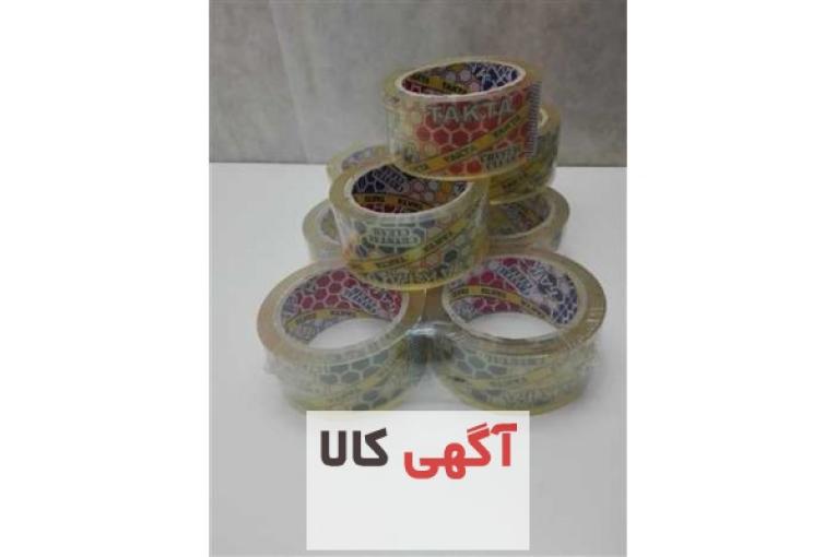  نوار چسب کریستال پهن 5سانت 90یارد تکتا