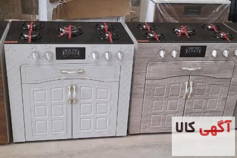 اجاق گاز کابینت دار طرح ام دی اف