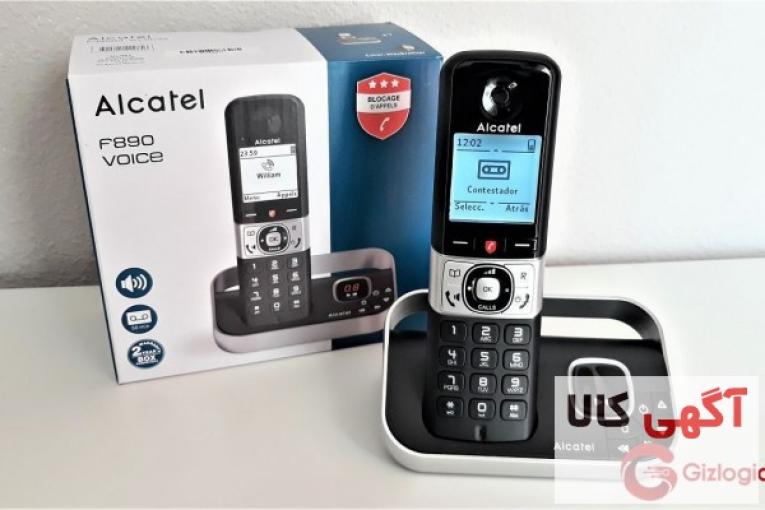 تلفن بی سیم الکاتل ( تک گوشی)  مدل F890  سفارش ساخت فرانسه