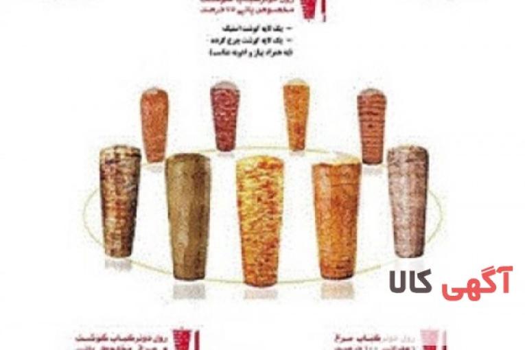 فروش رول کباب ترکی