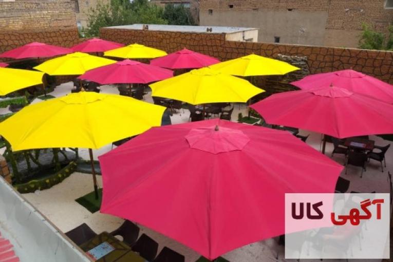 چتر هشت ضلعی پایه وسط