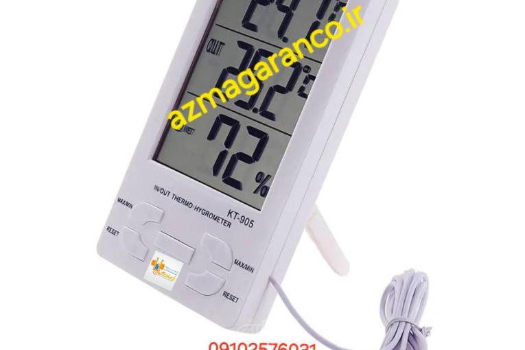 دماسنج و رطوبت سنج محیطی دیجیتال   KT-905 