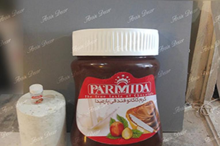 ماکت شیشه شکلات پارمیدا