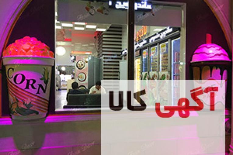 ماکت ذرت و آیس پک