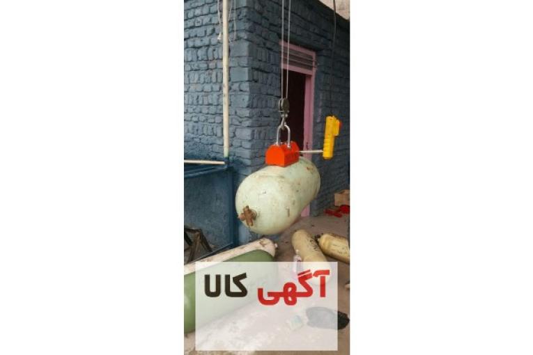 جابجایی آسان کپسول های CNG (شرکت آماکو)