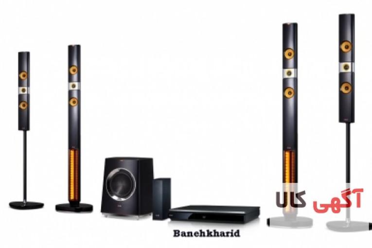 سیستم سینما خانگی 1100 وات وایرلس سه بعدی بلوری ال جی مدل LG BH9630TW 