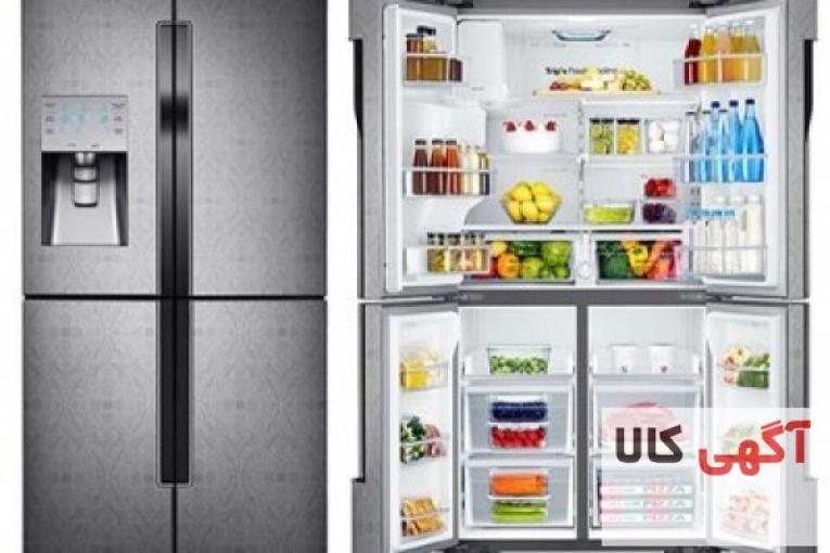 یخچال ساید بای ساید 34 فوت هرمس سامسونگ مدل RF858QALASL