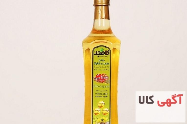 روغن کنجد کانولا کامجد 