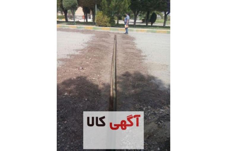 برش و تراش آسفالت ترنچر کاتر و حفر کانال