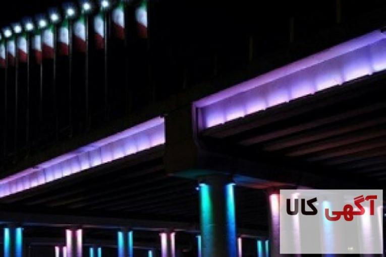 فروش چراغ و پروژکتورهای ال ای دی و اجرای نورپردازی نما