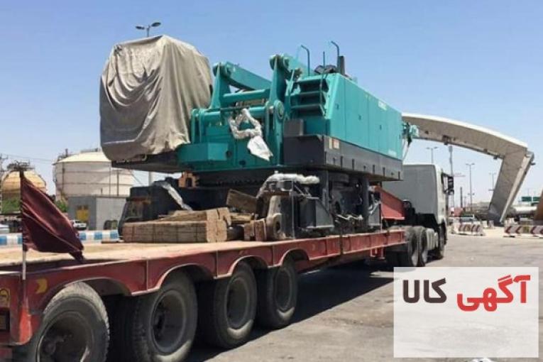 حمل و نقل و جابجایی بار ترافیکی و سنگین مجهز به کمرشکن های 2 محور 3 محور ، 4 محور و طارق 11 محور 