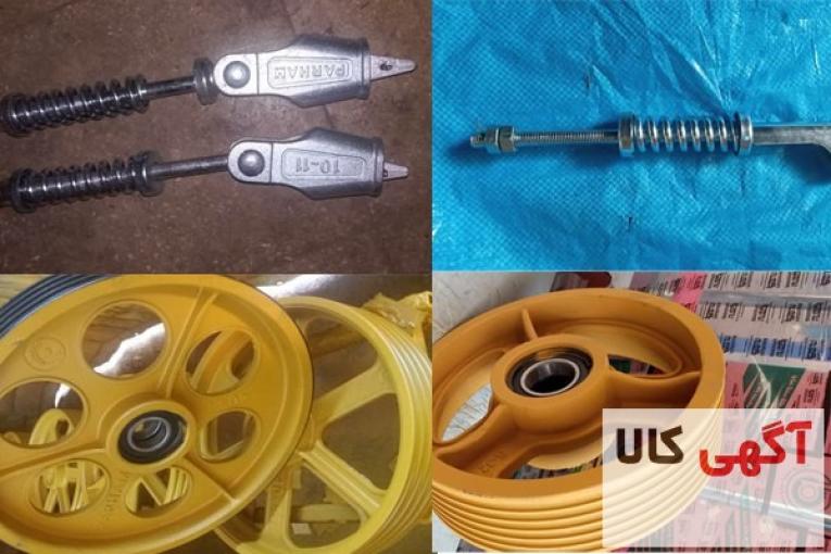 فلکه هرز گرد آسانسور ، چدن های معمولی ونشکن