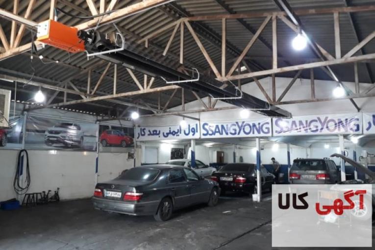 سیستم گرمایش تابشی صنعتی گرماتاب