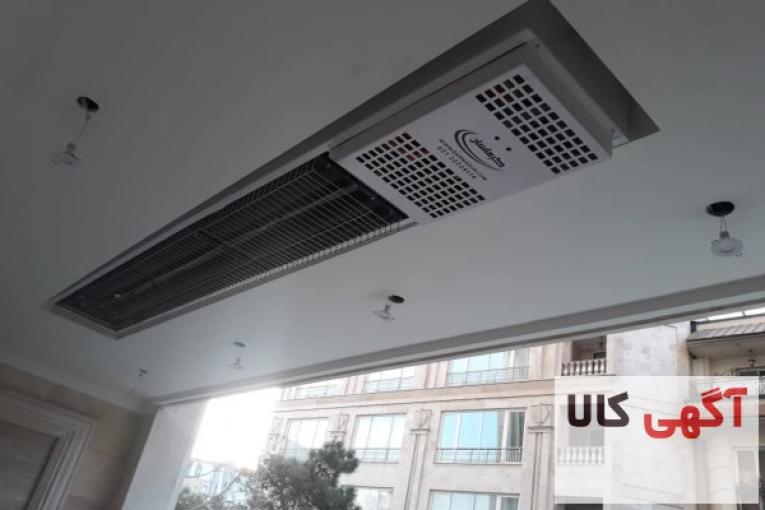 گرمایش تابشی لوله ای رستوران 