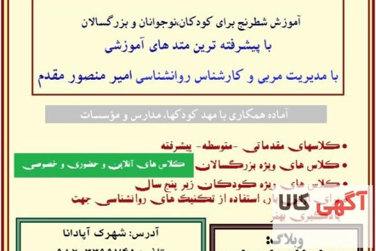 تدریس شطرنج آنلاین،خصوصی،حضوری و عمومی