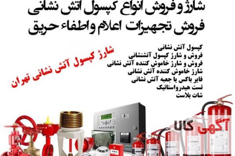 شرکت ماهان گستر همگام،شارژ کپسول آتشنشانی، شارژ کپسول پودر و گاز آتش نشانی،فروش کپسول های آتش نشانی و…