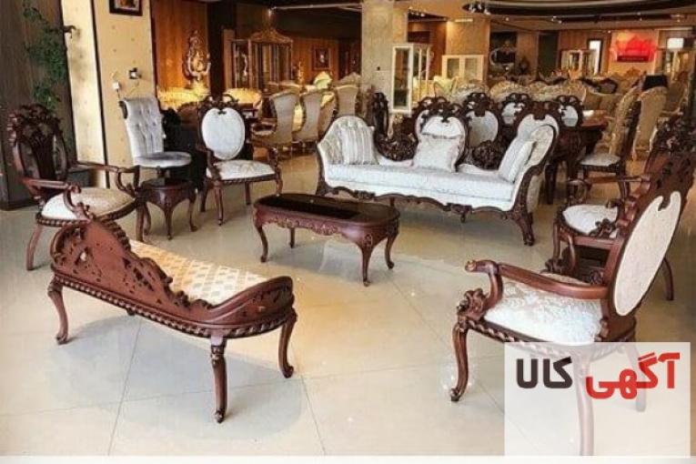 تولید جدیدترین مدل های مبلمان و سرویس چوب خرید اقساطی مبلین ماهدشت