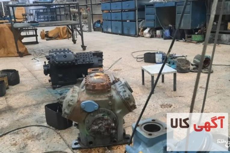 تعمیر و سیم پیچی کمپرسور های برودتی،چیلر،سردخانه،پکیج، بیتزر،کوپلند DWM 0 دورین ممبینی